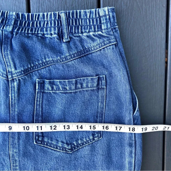 Young Fabulous & Broke Denim Maxi Skirt YFB Size Medium Modal Super Soft NWT - Picture 7 of 11